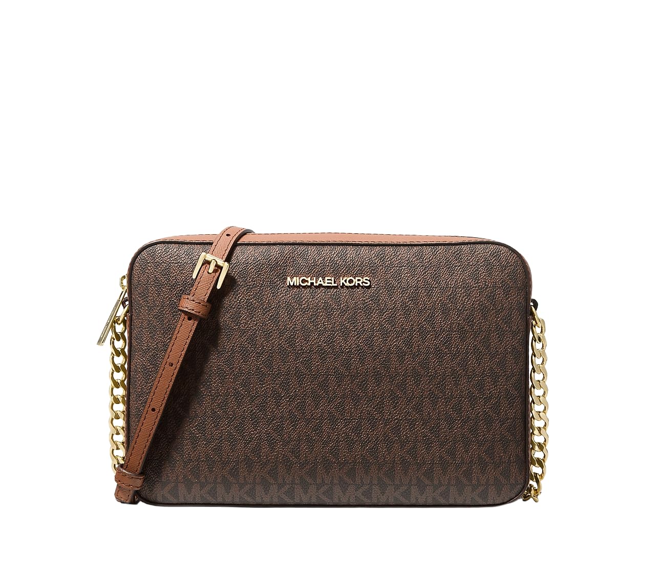 Michael Kors Jet Set Item Large East West Cross-body (Brown 2019)