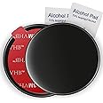 Randconcept - 80mm Adhesive Dashboard Pad Mounting Disk with Adhesive for Suction Cup Phone Mount & for Garmin GPS Suction Mount | 3.15" Wide Diameter 2 Pcs