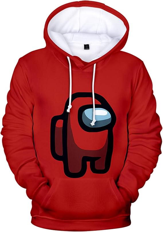 Among Us Hoodie for Kids, Among Us Costume Hoodies for Men Women 3D