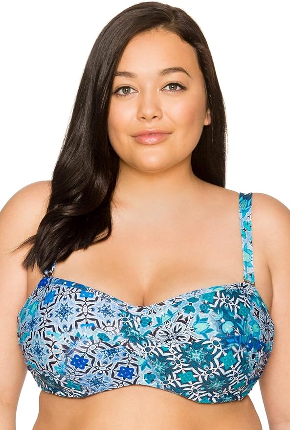 bandeau bikini top plus size