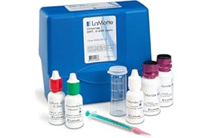 LaMotte 4503-DR-02 Model PSC-DR Chloride Direct Reading Titrator Individual Test Kit, 0-200ppm/0-20,000ppm Range, 4ppm/400ppm