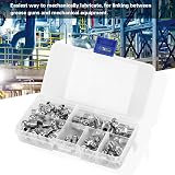 SALUTUYA Grease Gun Nipple Fitting Assortment 45pc M6 M8 M10 Metal Brass Zerk view 5