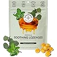 Beekeeper's Naturals Soothing Mint Eucalyptus Cough Drops, Immune Support with Vitamin D, Zinc and Propolis, Cooling & Throat Soothing Lozenges, 14 Ct