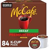 McCafe Premium Roast Decaf Coffee, K-Cup Pods, 84 Count