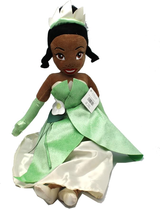 tiana frog plush