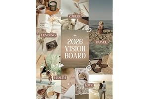 2026 Vision Board Clip Art Book for Women: Empowering Quotes, Affirmations, Pictures, and Images to Manifest Your Dreams, Goals, and Success