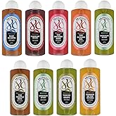 SKIN&CO Italian Escape Body Wash Set, 9-Piece All-Natural Body Care Collection, 8.4 FL OZ Each – Luxury Body Wash Inspired by Amalfi Coast, Sicily, Umbria, Sardinia, Tuscany, Made in Italy