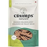 Crumps Naturals Chicken Collagen Jerky 5.4oz/153 Grams, Dog Treats