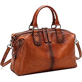 Women Genuine Leather Handbags vintage purses Top Handle Satchel and tote Crossbody Shoulder bags