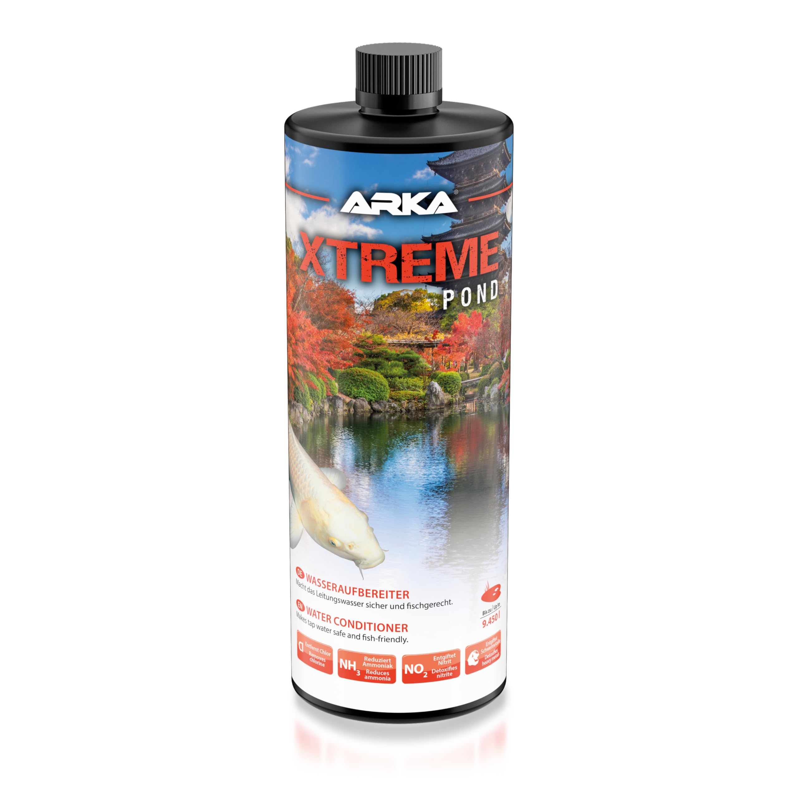ARKA - POND Xtreme - Water Conditioner & Heavy Metal Remover (946ml.)