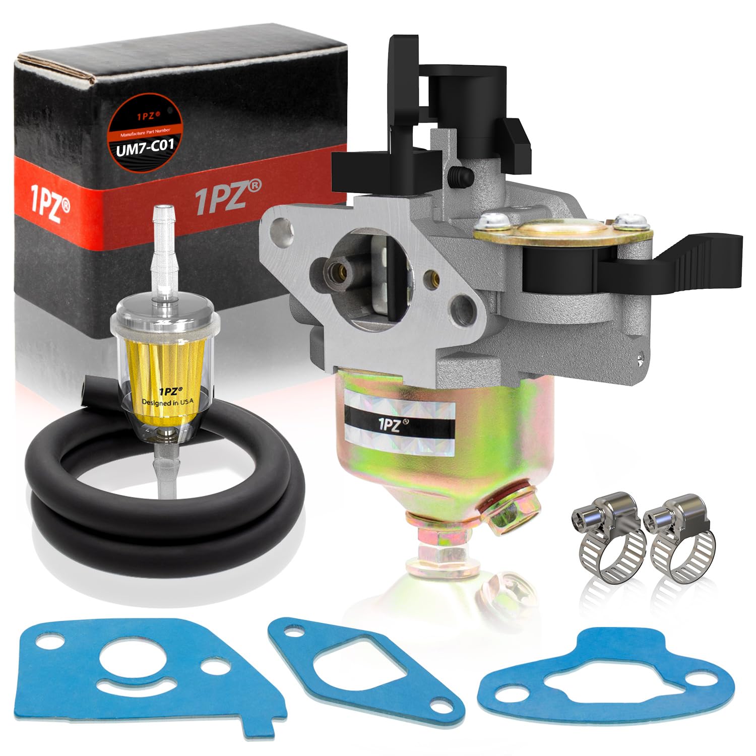 Photo 1 of 1PZ UM7-C01 Carburetor Cab w/Gaskets Set for All years Monster Moto MM-B80-AF/MM-B80-BR / MMB80B / MM-B80B 80cc 2.5 hp Four Stroke Mini Bike