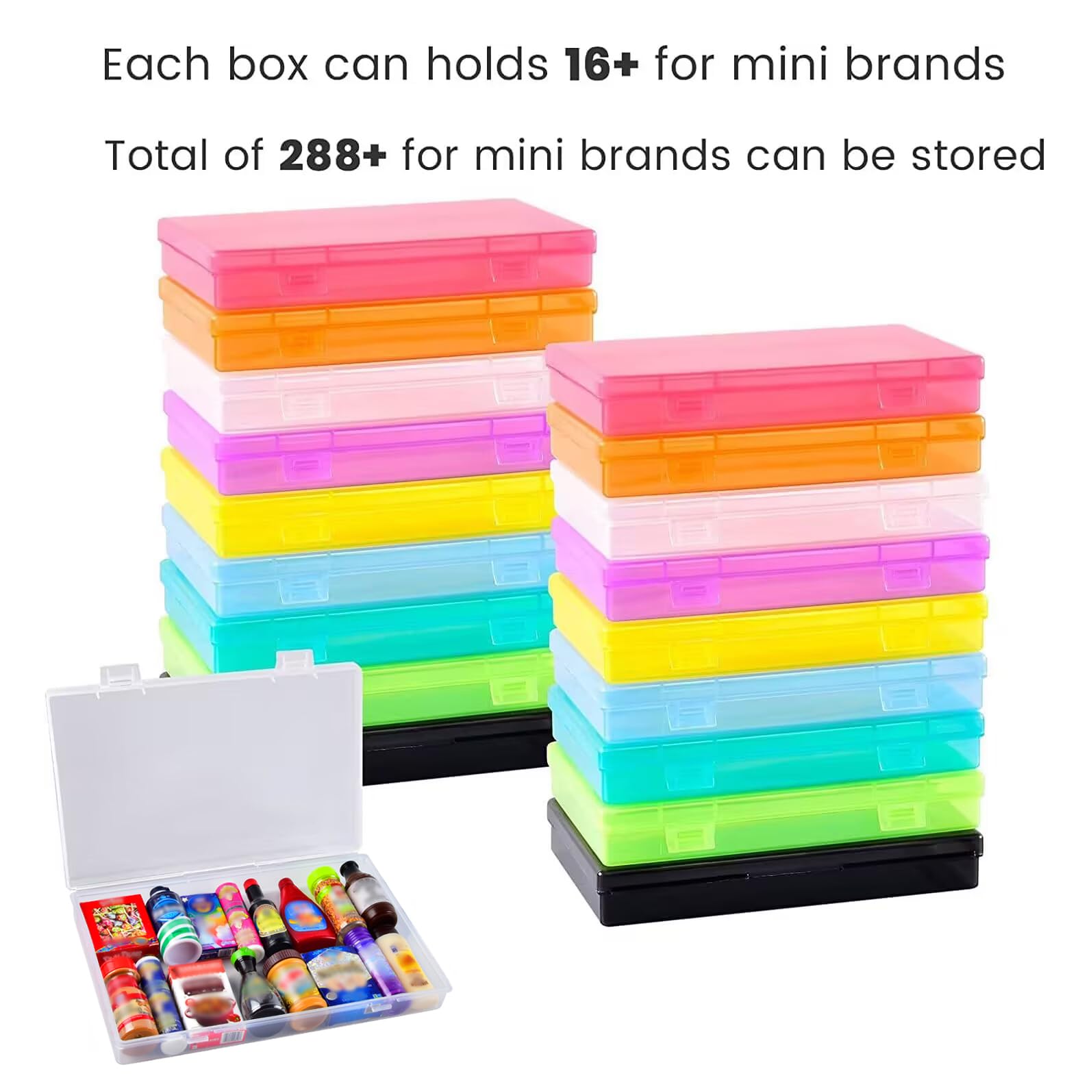 Mua Collector Case Compatible with 5 Surprise Mini Brands Toys Series 1 ...