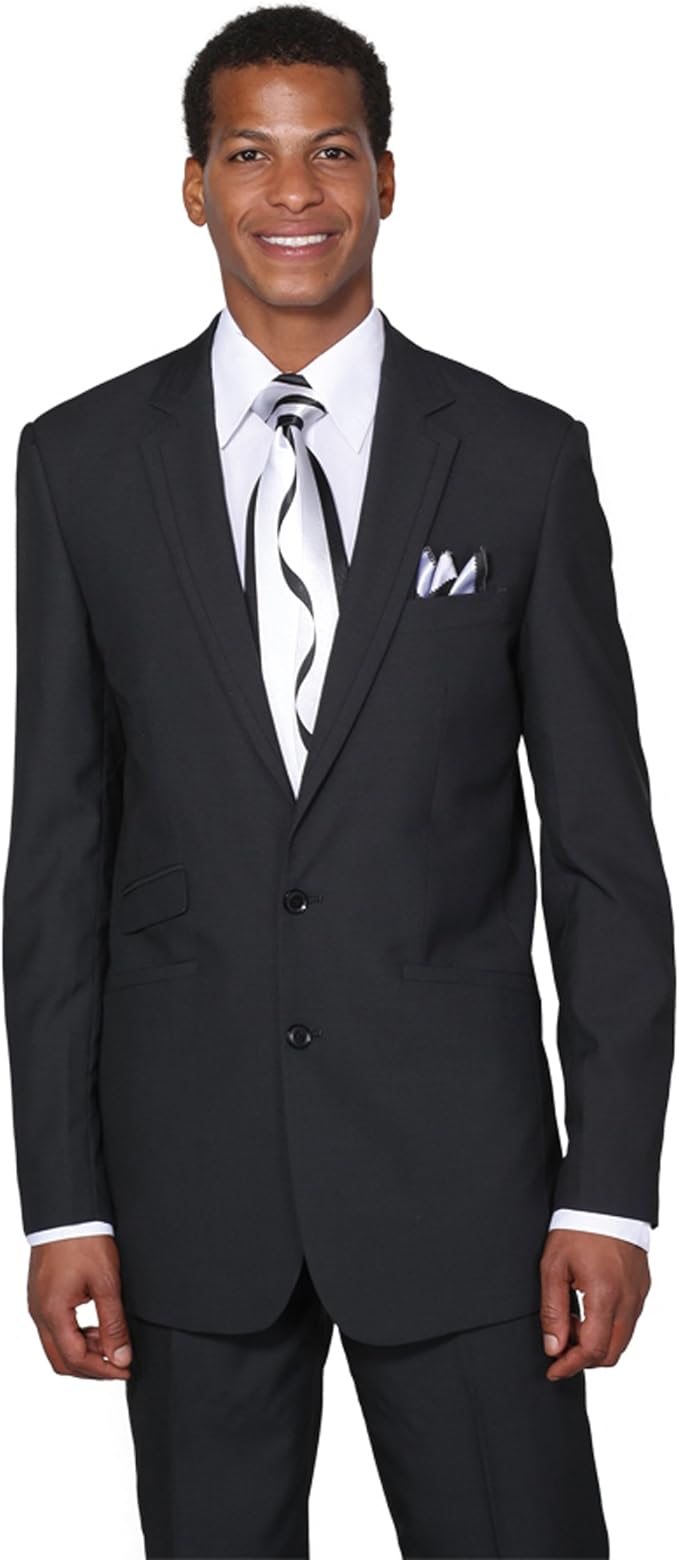 black single breasted formal coat