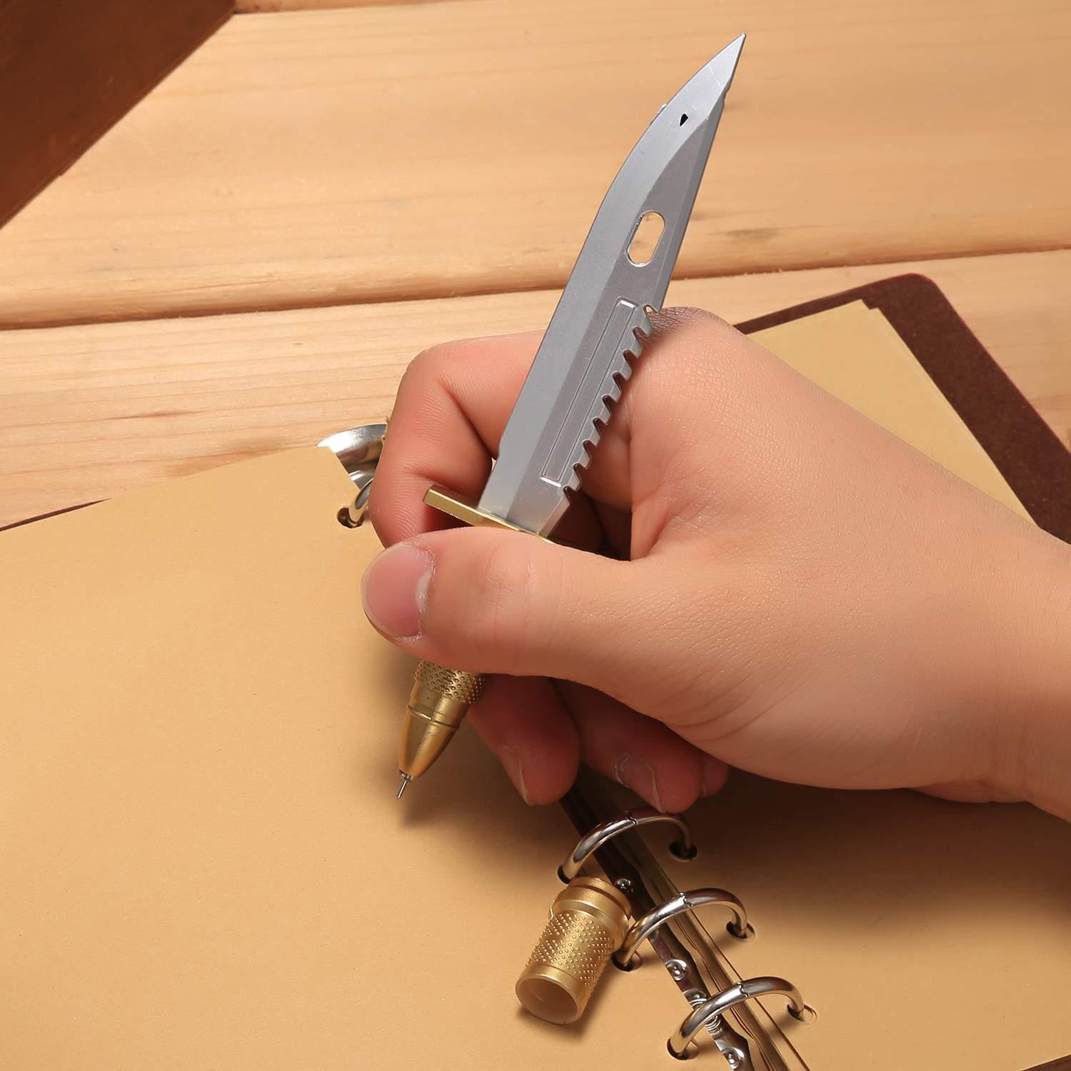 Chaik New Novelty Ballpoint Pen Writing Instrument Creative Gift School Award (2 Pcs)