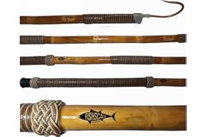 FISHSCALE GAFF Co Calcutta Bamboo Fish Gaff Wrapped in Cord Deckhand-Style
