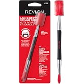 Revlon Lash &amp; Brow Styling Tool, 1 Count | Dual ended eyelash separator and eyebrow spoolie brush that styles lashes and brows. Works with mascara.