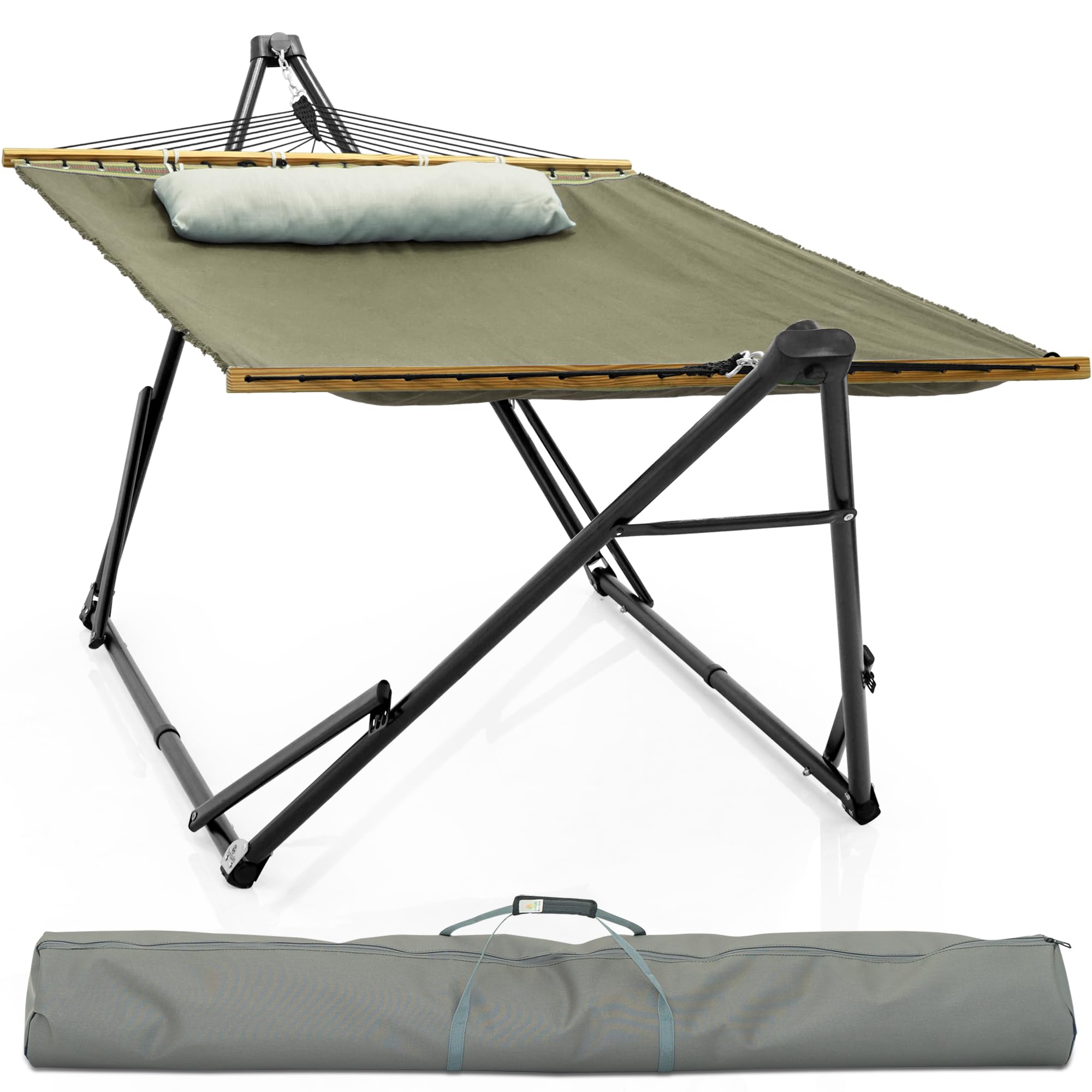 Tranquillo Unity Adjustable Hammock Stand, 800 lbs