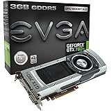 EVGA GeForce GTX 780 Ti, 3GB, 3072MB,GDDR5 384bit, Dual-Link DVI-I, DVI-D, HDMI,DP, SLI Ready Graphics Card (03G-P4-2881-KR) Graphics Cards 03G-P4-2881-KR