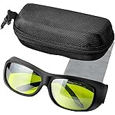 TRQWH Laser Safety Glasses OD7+ 800nm-1100nm Professional Laser Glasses Eye Protection Goggles with CE FDA for Laser Welding/Laser Cutting/Laser Cleaning/Laser Marking