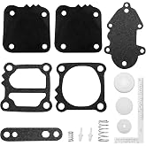 HUQUZN Fuel Pump Diaphragm Kit Fit for Mercury Mariner Quicksilver 35-275HP Sierra 18-7817 Replace 21-857005A1 21-42990A7 21-42990A10 21-42990A2