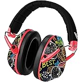 Vanderfields Hearing Protection Ear Muffs - Over 33 dB (2K Hz) Broad Noise Cancelling Sound Reduction Earmuffs for Kids 3-12