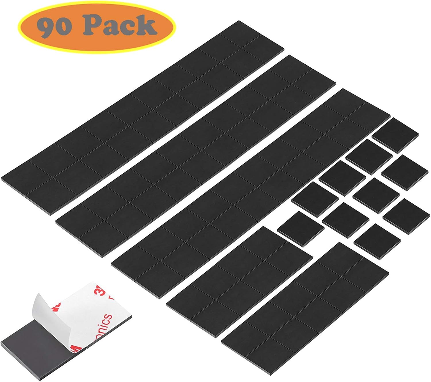 Self Adhesive Squares,Bingolar Strong Anisotropic (Hold 100g