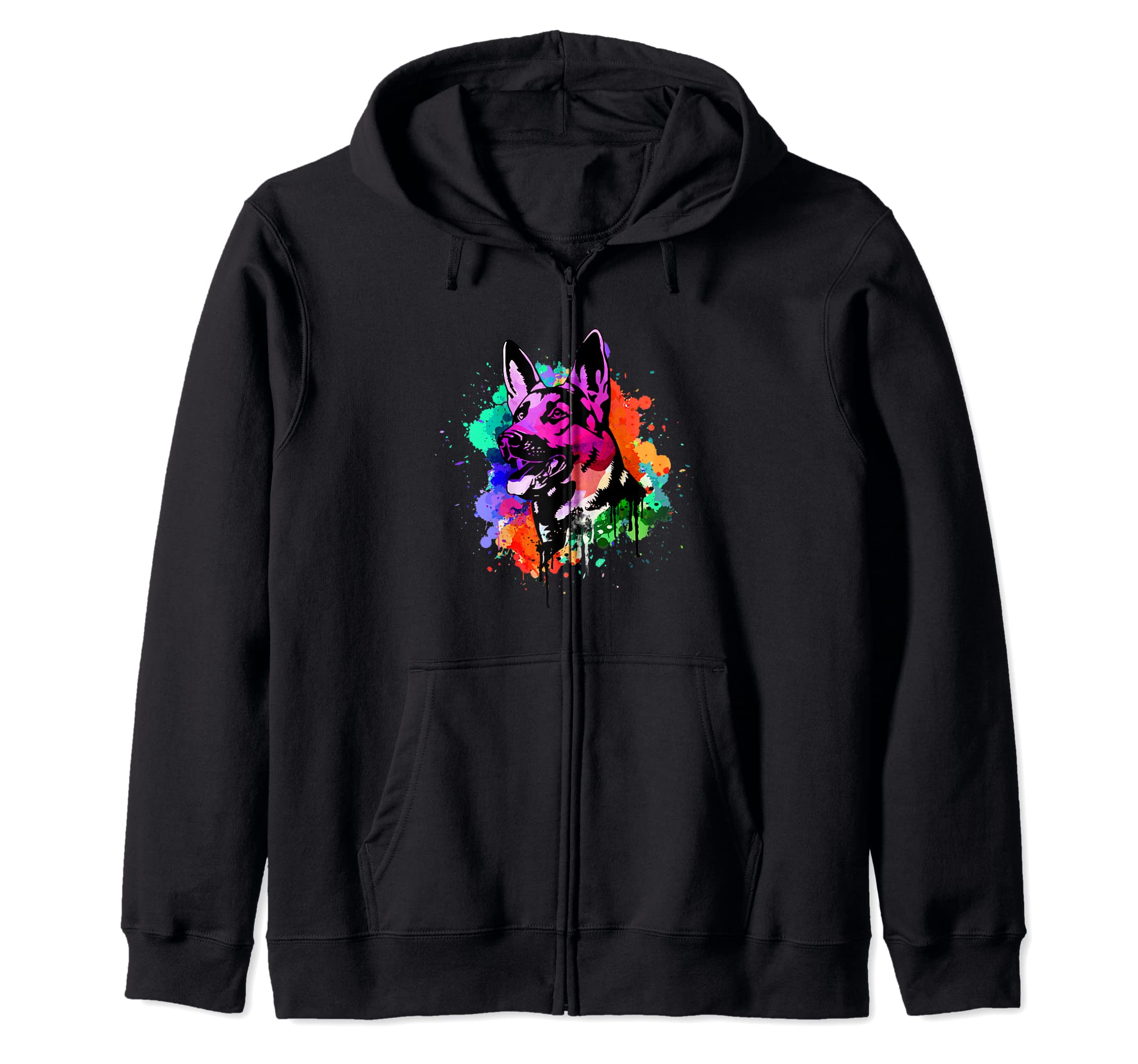 german shepherd dog gift Zip Hoodie