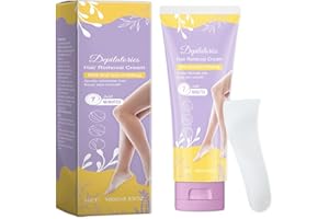 DASIUIP Hair Removal Cream for Women and Men, Painless Hair Removal Cream For Bikini Line, Legs, Arms, Underarms, Intimate/Private Depilatory, Skin Friendly - 100g