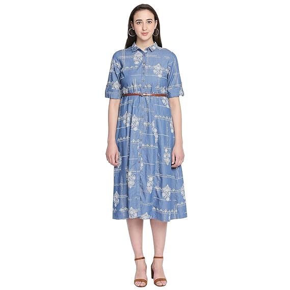 pantaloons denim dress