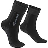 Summshall Neoprene Socks 3mm Wetsuit Socks Anti-Slip Keep Warm Diving Socks Swim Socks Water Sport Swimming Surfing