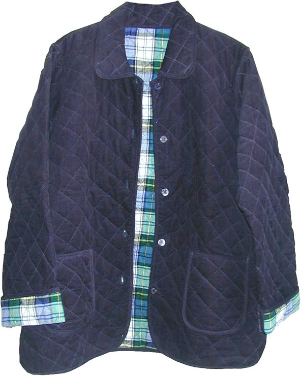 reversible plaid jacket