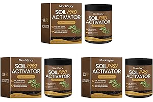 Soil Activator,Organic Soil Activators and Plant Fertilizers,Water Soluble Garden Booster,Natural Root Growth Enhancer,for Cu