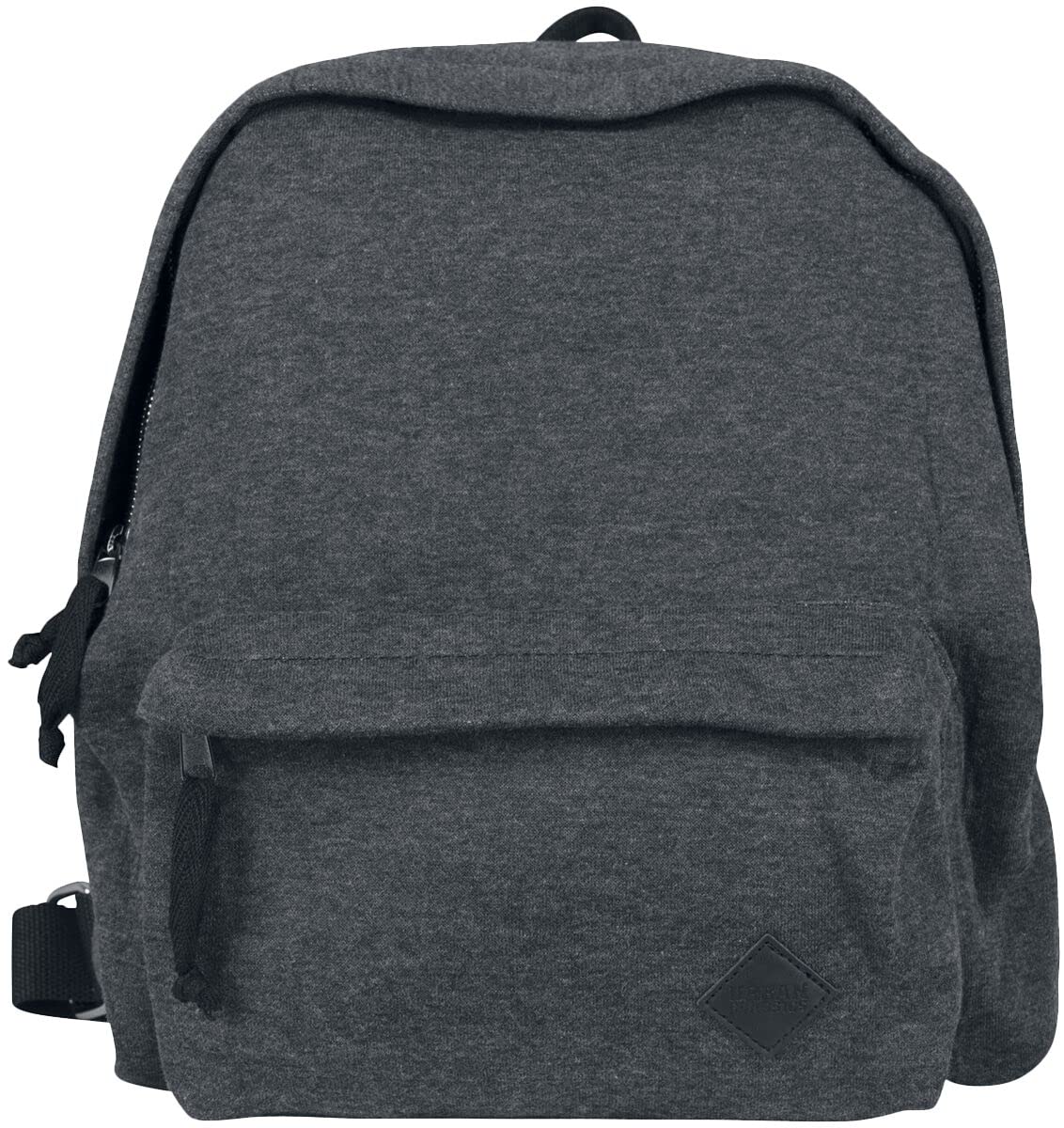 Urban Classics Unisex Adult Sweat Backpack 35 x 12 x 30 cm, Multicoloured (Charcoal/Black), 35x12x30 cm (B x H x T)