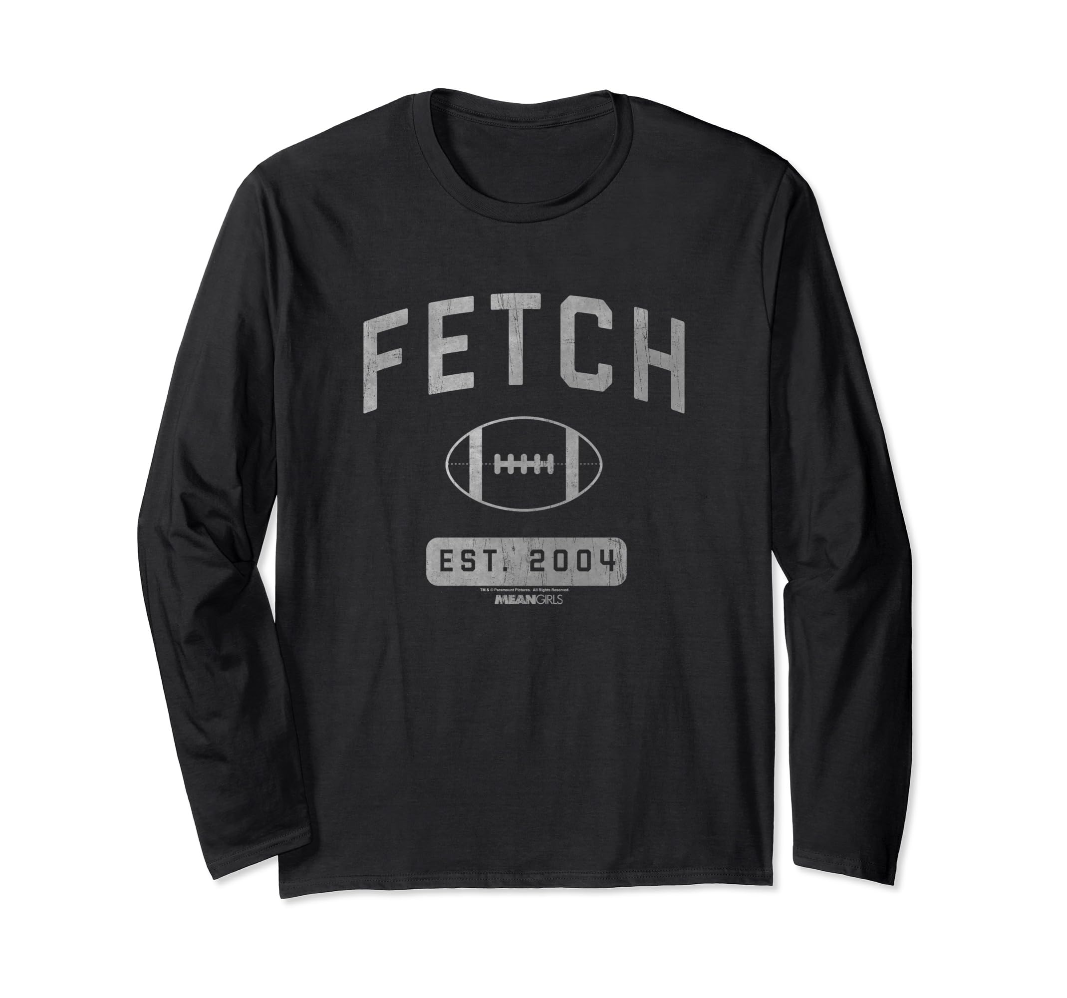 Mean Girls Athletic Fetch Football Long Sleeve T-Shirt