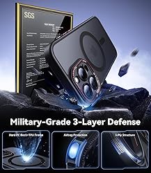 JUESHITUO for iPhone 16 Pro Max Case with 1X Screen