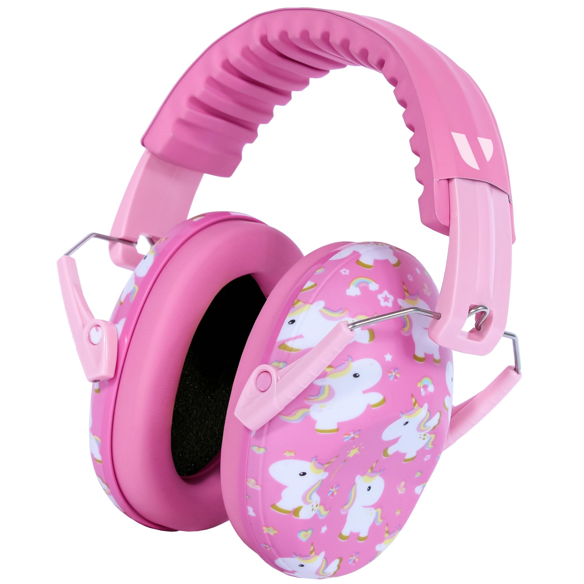 Vanderfields Premium Hearing Protection Ear Defenders - Broad Spectrum Sound Reduction 29 dB at 2K Hz Noise Cancelling - Headset Safety Noise Cancellation - Headphones Kids 3-12 - Pink — image 1