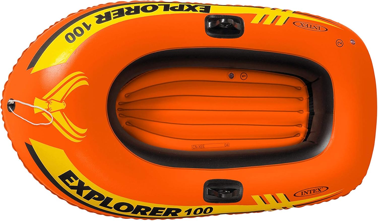 Amazon Com Intex Explorer 100 1 Person Inflatable Boat Open Water Inflatable Rafts Sports Outdoors