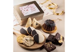 DULCET GIFT BASKETS Dulcet Gift Basket Get Well Soon Classic Baked Goods Recovery Snack Care Package, Idea for Mom, Dad, Son, Daughter, Siblings, Friends & Co-workers