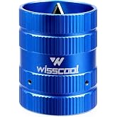 WISSCOOL Inner/Outer Pipe Reamer, 1/4 to 1-5/8", Blue-4 Blades | Tube Deburring Tool, Deburrs and Chamfers Copper, Brass, Aluminum, PVC, PPR Tubing