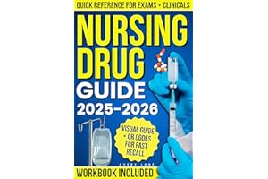 Nursing Drug Guide: Master 700+ essential meds with red flag alerts and IV tips—pass exams, stay sharp in clinicals, and neve