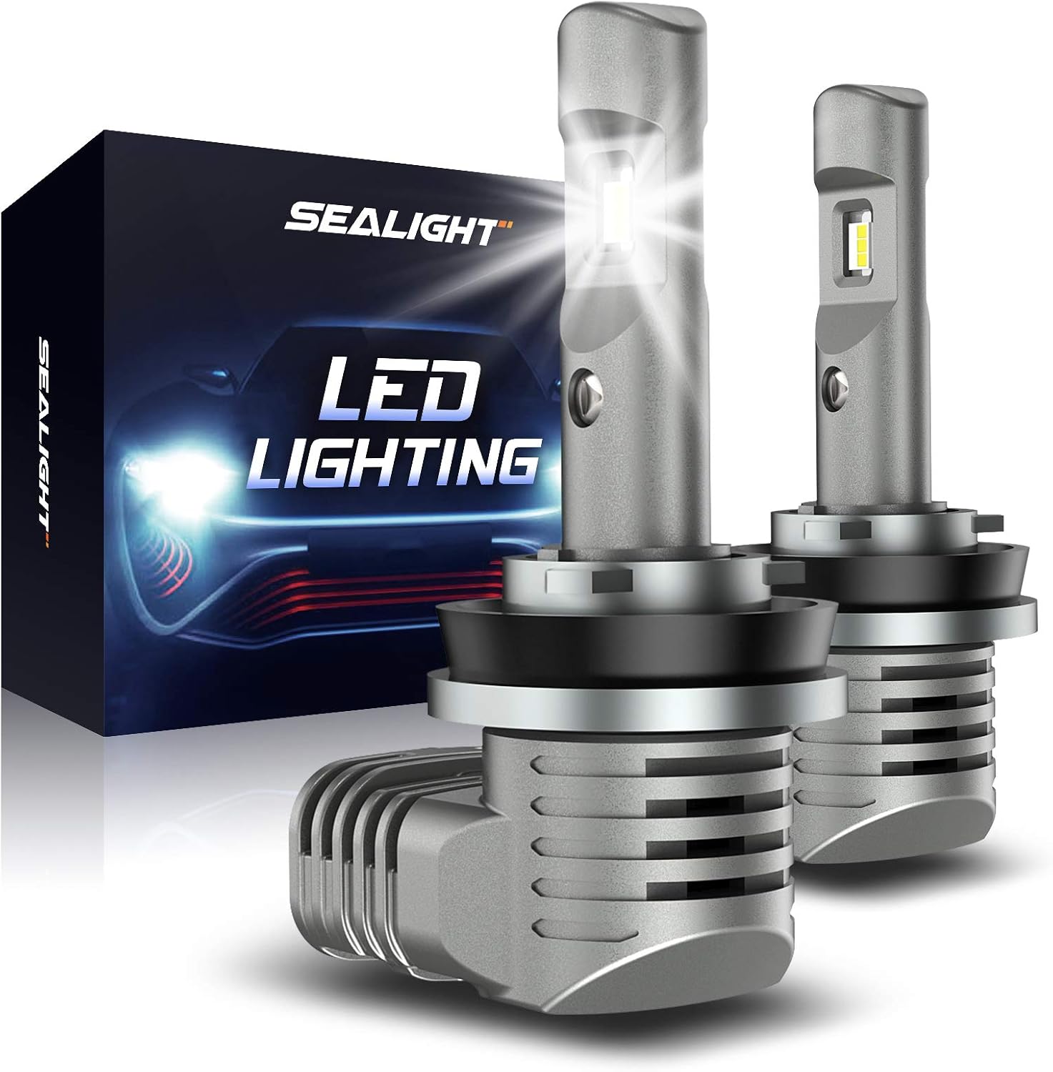 SEALIGHT Scoparc S2 H11/H8/H9 LED Headlight Bulbs, Low Beam/Fog Light