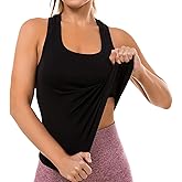 MathCat Workout Tops for Women Seamless Basic Sleeveless Muscle Tank Tops Racerback Athletic Yoga Running Daily Shirts