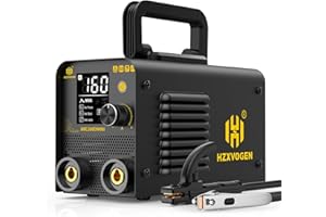 H HZXVOGEN 160A Stick Welder, 2 in 1 Lift TIG/MMA ARC Welder Machine, 110V Mini Portable Welding Machine with Arc Force, Hot 