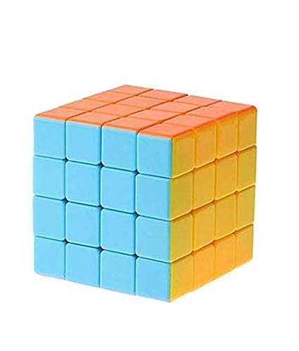High Speed Sticker Less Top Cube Neon 4 Way Sticker Less Color Cube