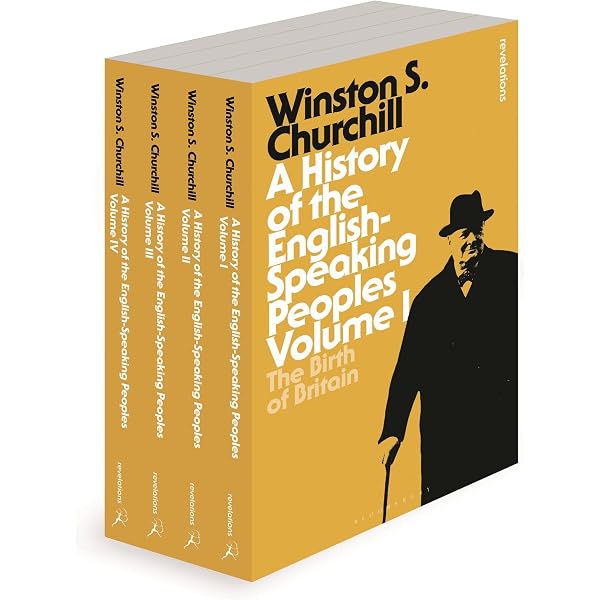 A History of the English-Speaking Peoples, 4 volumes paperback set