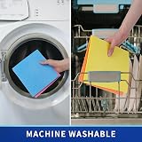MR.SIGA Reusable Dish Cloths 10 Pack Cellulose Sponge Cloth Multicolor view 5