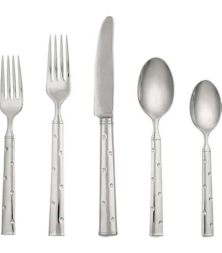 Amazon.com: Kate Spade New York Abington Square 5-Piece Flatware