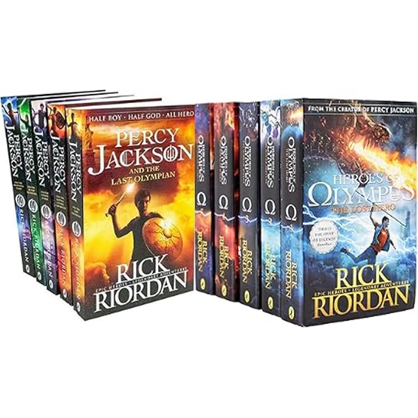 Percy Jackson The Ultimate Collection 5 Books Set Epic Heroes