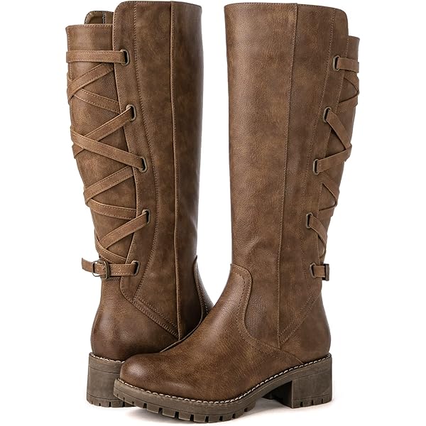 Suede Ankle Boots Hidden Wedge Knee High Boots Ankle Boots For