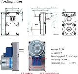 oomvarmer Wood Pellet Auger Kit with 2/3 RPM Motor Pellet Stove Feeder view 5